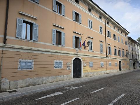Palača Verdenberg - Državna knjižnica Isontina (foto: arhiv ZRS Koper)