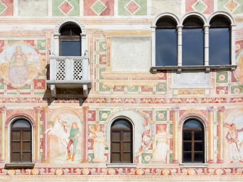 Palazzo dipinto, Spilimbergo. foto: Shutterstock